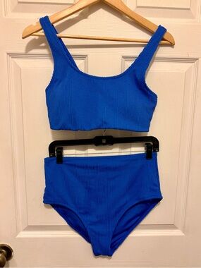 Old Navy High Waisted 2pc Bathing Suit